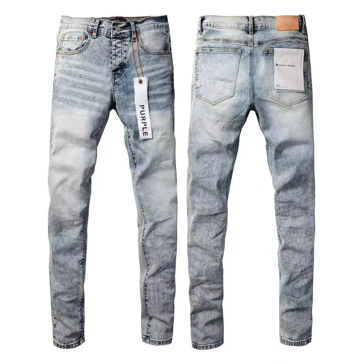 K17 Szín Férfi Szaggatott Farmer Nadrág Festékpöttyös Streetwear