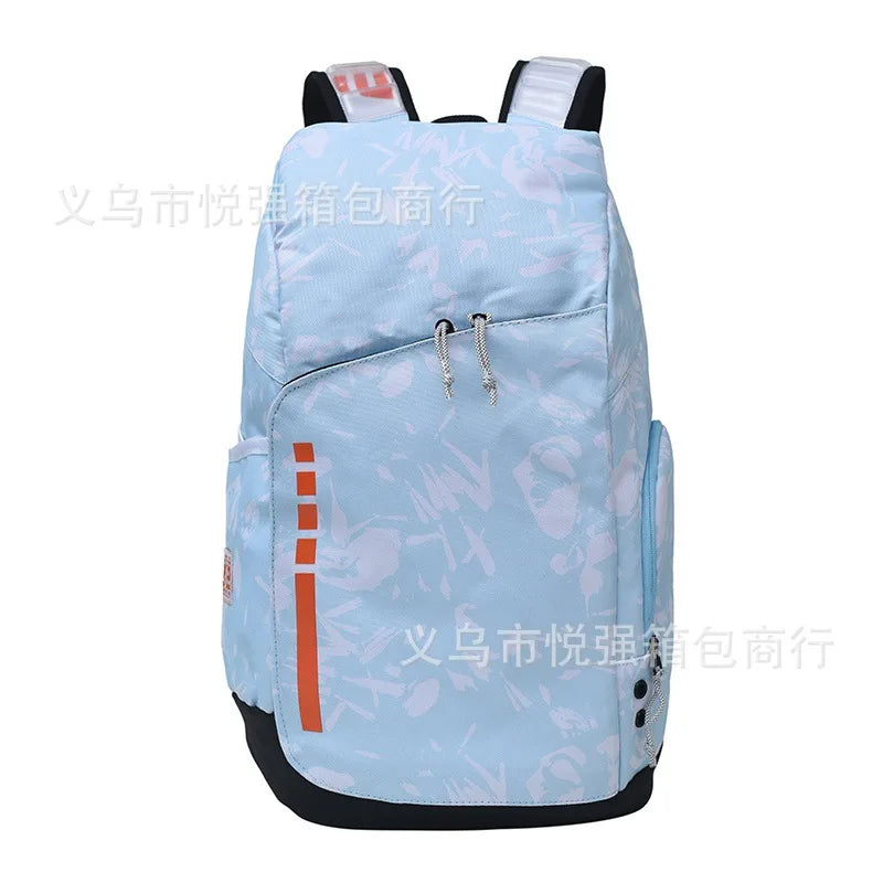Jégkék Szín Sport Hátizsák Oxford Anyagból – Párnázott Vállpánttal